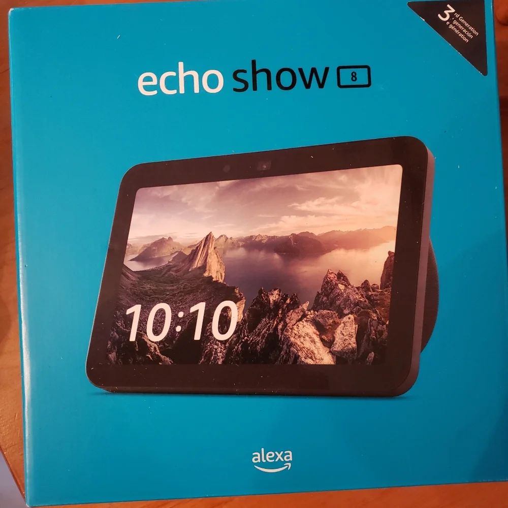 Echo Show 8 - Black Frame - Picture 1 of 6